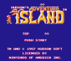 Adventure Island Title Screen Ninendo NES