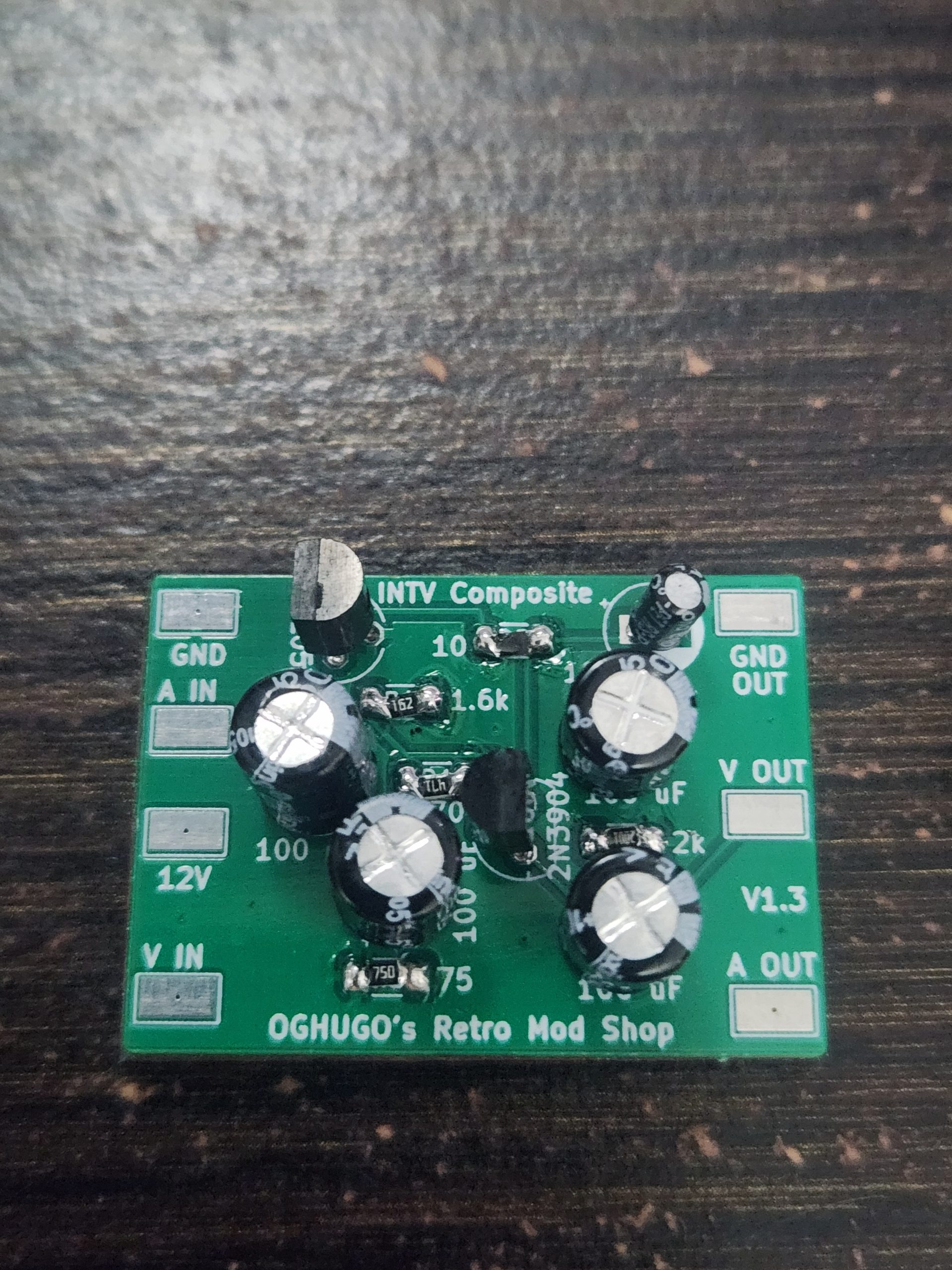 OGHUGO INTV Composite V1.3 board